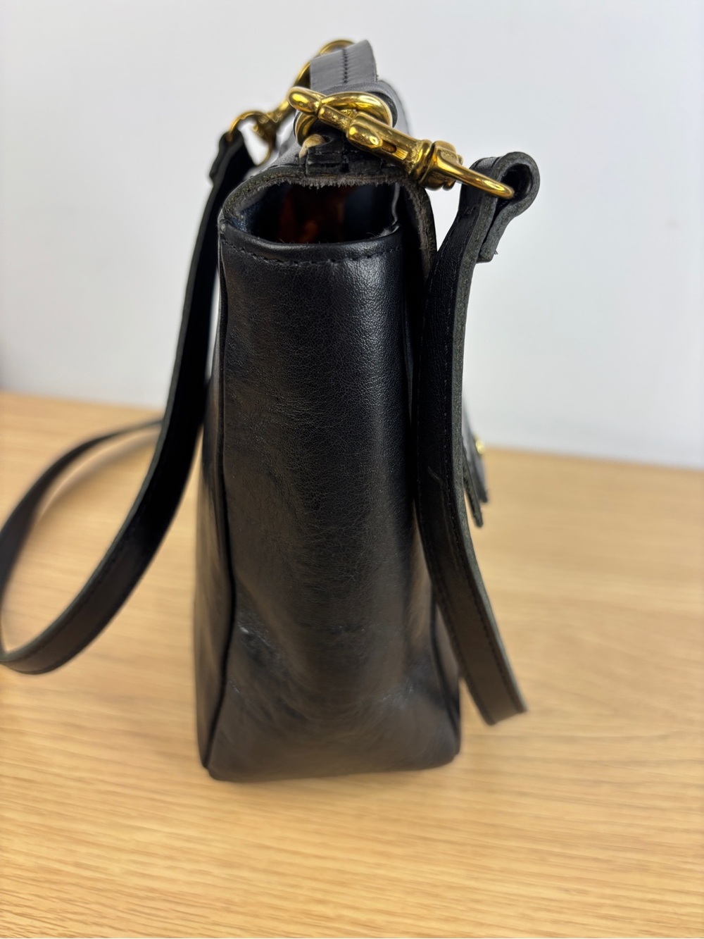 Clare V. Pocket Bag in Black Quality Leather - Picture 4 of 10